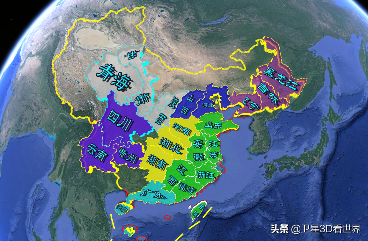 全国有多少个省市自治区和直辖市，中国的区域怎么划分的