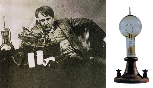 爱迪生发明电灯是不是真的，爱迪生发明电灯经历了多少次才成功